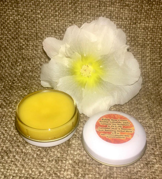 Keloid Scar Balm Salve  1.1 fl oz Reduce Reverse Refine Scars Improve Appearance Texture Discoloration C Section Made to Order